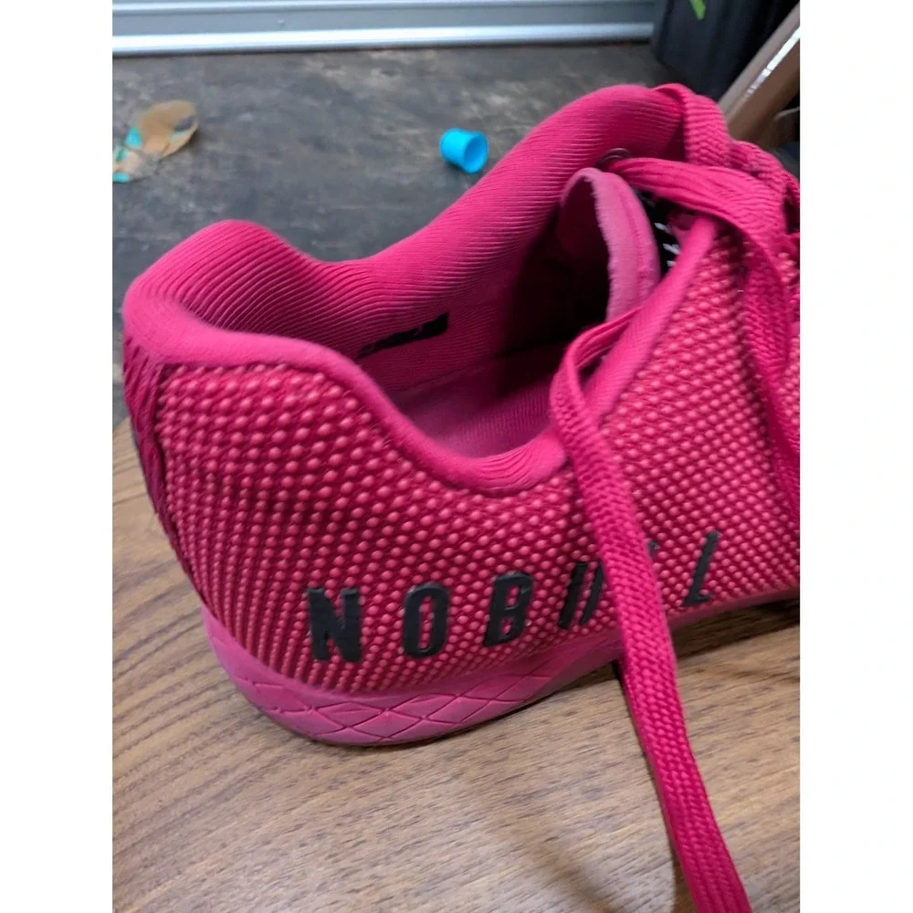 NOBULL Outwork Edge Men's Pink SuperFabric Training Shoes‎ Sneakers- 9